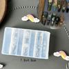 3D Fruit Silicone Nail Mold Sweet Flower Petals Fairy Nails Templates Diy Nail Art Decor Manicure Template For Nail Charms
