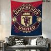 Man Utd I Wall Hanging Printed Fabric Blanket Decorative Tapestries for Bedroom Living Room Home Decor