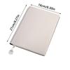 PU Leather Cover Diary Book 100 Sheets Diary Agenda A5 Leather Notebook  Office Supplies