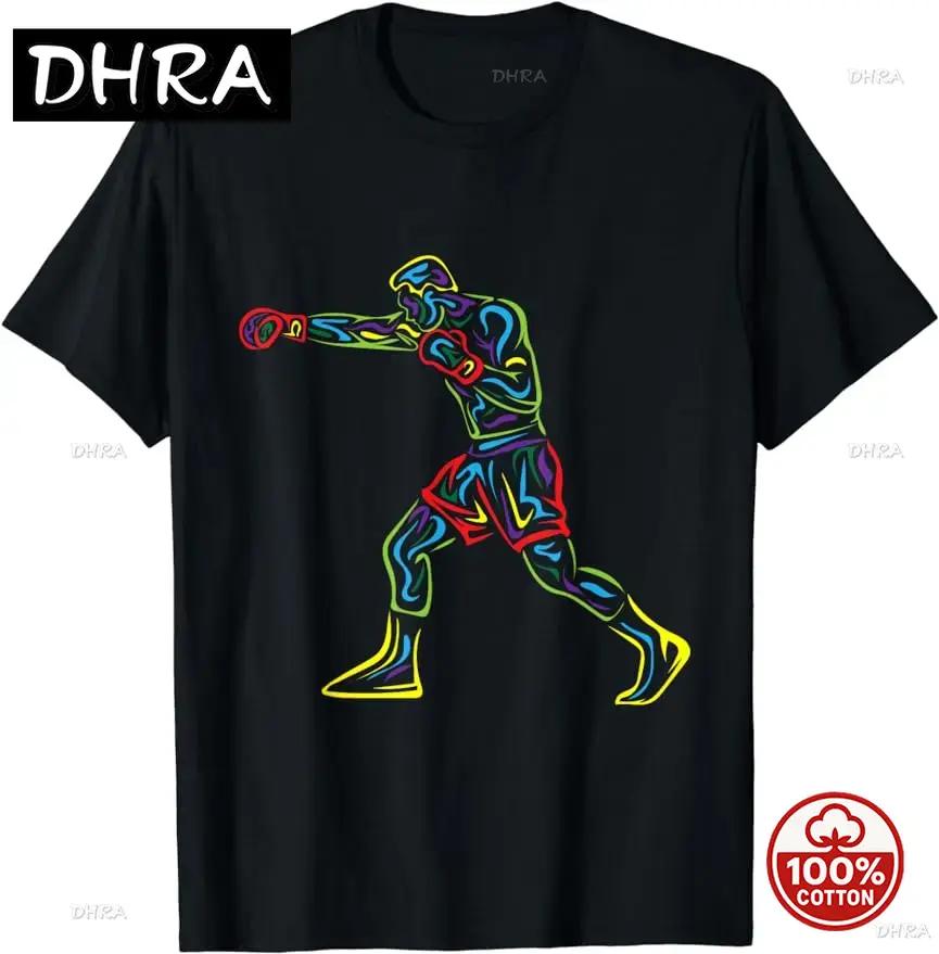 Boxing Lover Gym Boxer Kickboxing Kickboxer Enthusiast Tee Unisex Style Shirts For Unisex Clothing Tees Custom Printed Loose Tshirt