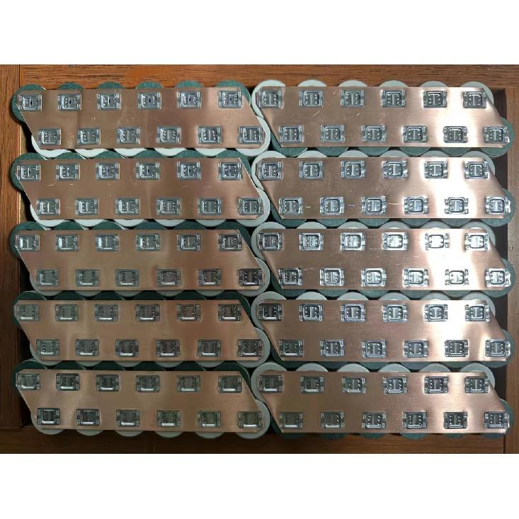 Copper Busbar 21700 1P2P Copper Strip 18650 Cells Straight Sort Dislocation Sort Power Battery Connection Busbar 0.3MM 2PCS