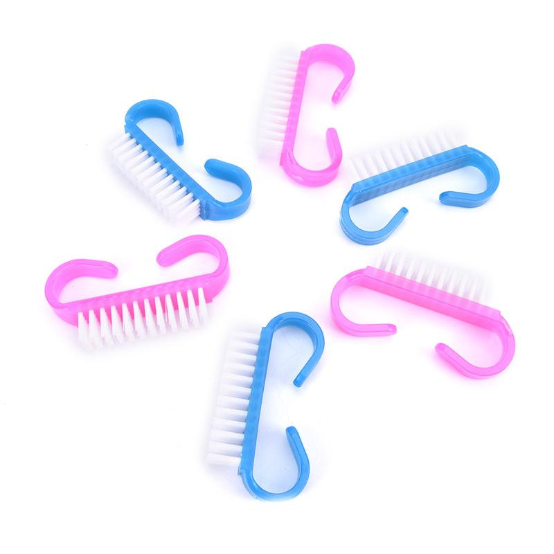 

10 шт., кисть для очистки ногтей, пилка для маникюра, педикюра, мягкий скраб для удаления пыли, присыпка