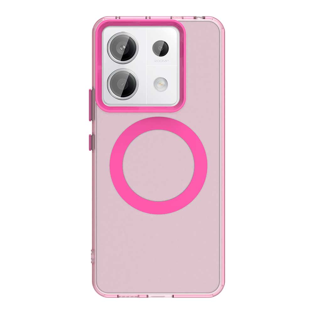Magsafe Matte Phone Case For Xiaomi Redmi Note 13 13 Pro 13 Pro+ 5G/4G 13R Pro Magnetic Wireless Charging Shockproof Back Cover