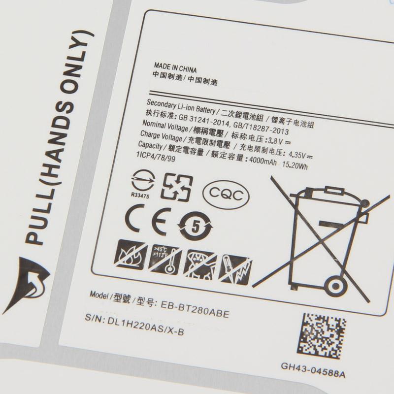 Original Hochwertiger EB-BT280ABE Akku Für Samsung GALAXY Tab A 7.0 SM-T280 T280 T285 4000mAh