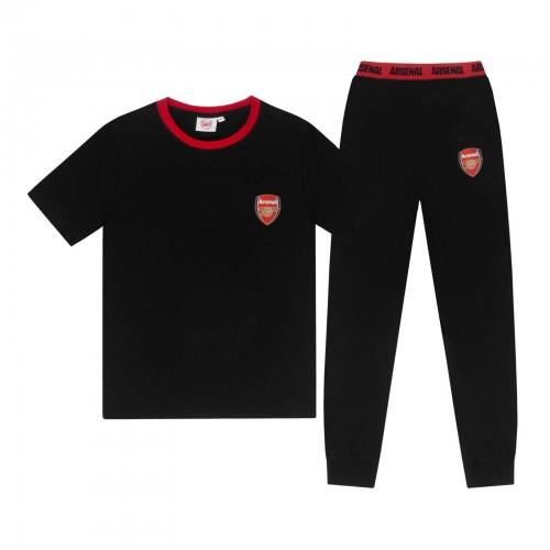Arsenal FC Mens Crest Long Pyjama Set