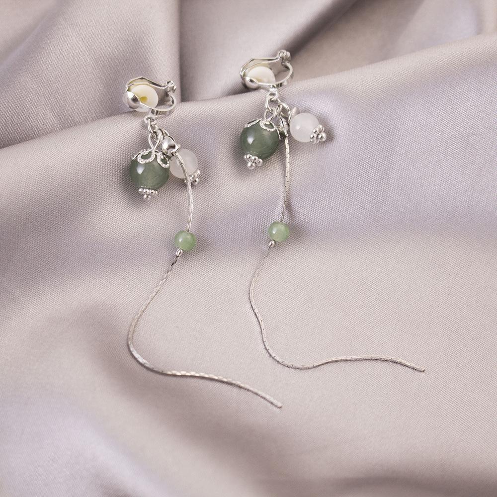 Versatile Light Luxury Ear Clips Without Pierced Ears Daily High-end Triangular Ear Clips Versatile Women's Earrings