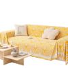 Pink Spring Jacquard Sofa Towel, High-end and Advanced Sense, Non-slip Double-sided Cushion Cover, Simple Modern Cover Towel