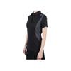 J.LINDEBERG Color Block Logo Short Sleeve Polo Shirt Women Tops GWJT13393-9999