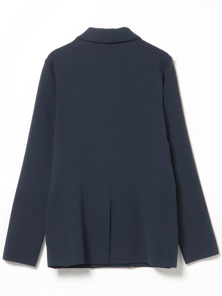 Knit PURPLE LABEL Milan Rib Knit Double Jacket NAVY L [BEAMS GOLF] L/S Men's