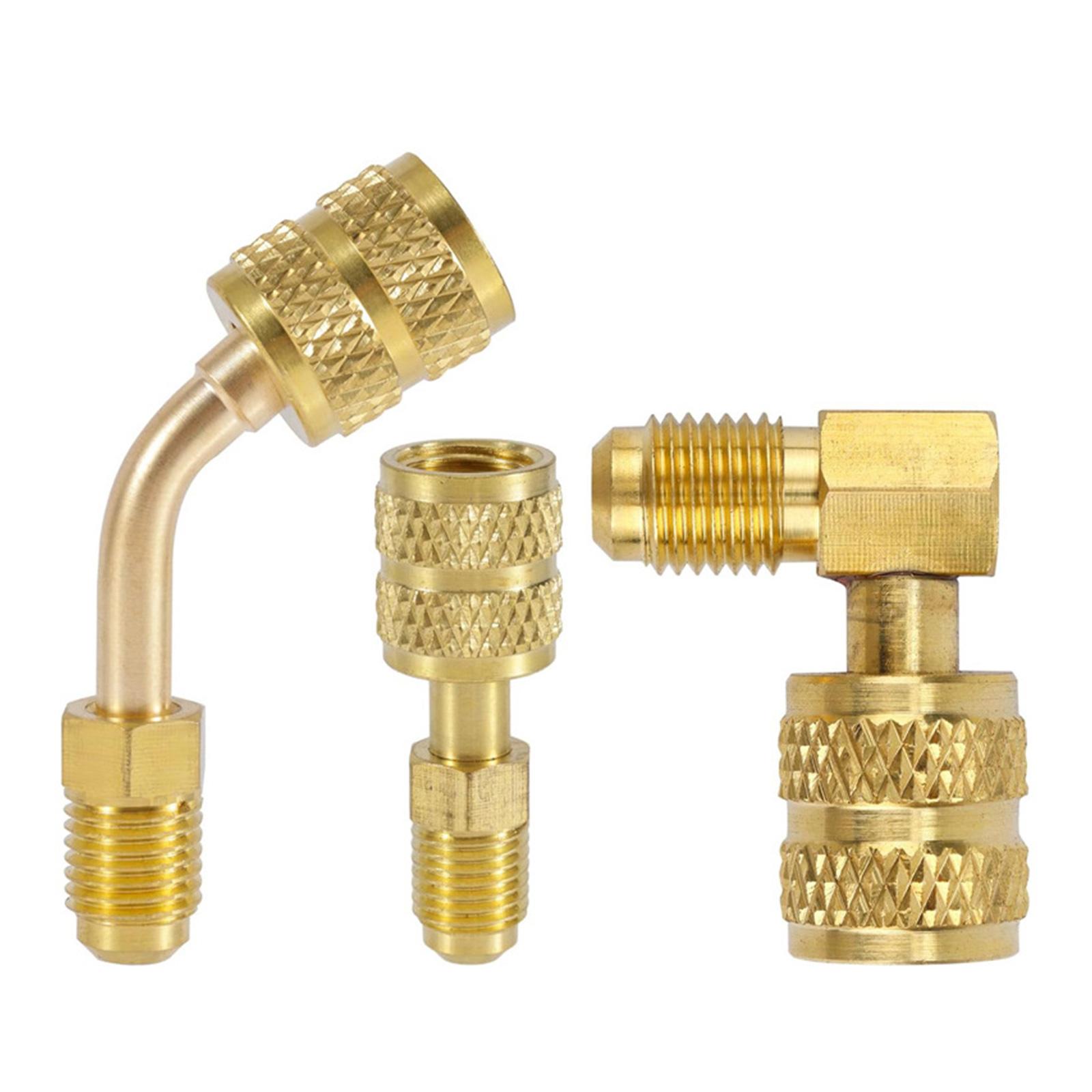 

Sturdy Brasses Mini Split Air Conditioner Adapters Hassle Release Setups And Enhancing Sealing Technology AC Maintenance Kit 1