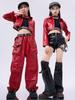 Costum la modă de dans jazz pentru fete: Streetwear la modă pentru performanță și defileuri de modă pentru tineri