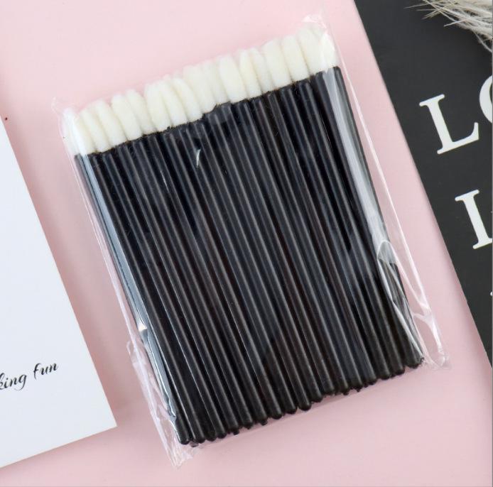 Portable Disposable Hollow Rod Lip Glaze Brush