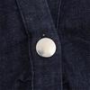 Women's Maxi Denim Dress Button Down Short Sleeve Long Jean Dress