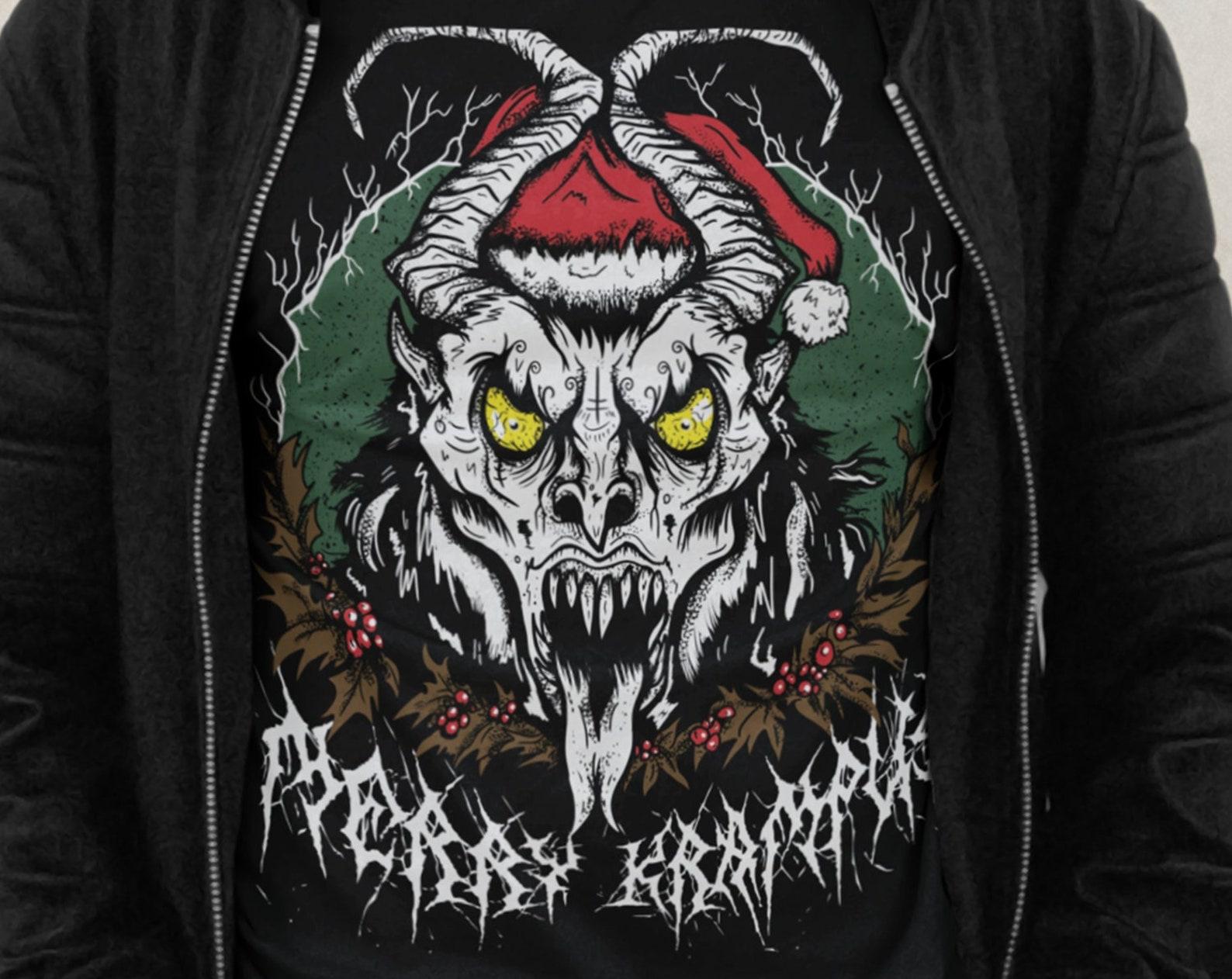 Merry Krampus T-shirt 3XL