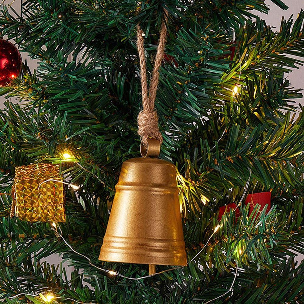 Hanging Rope Christmas Decorative Bells DIY Christmas Ornament Christmas Decor