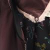 COACH With fur Nylon jacket 4 wine-red MA-1 bomber jacket Women Used
