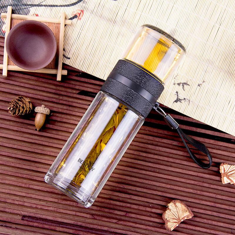 Fuguan Tea Infuser Glass Cup