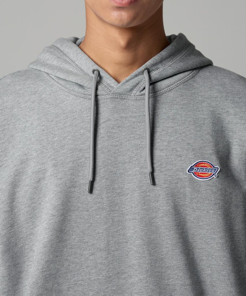 Wappen Small Logo Hoodie Heather Grey