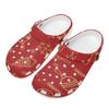 Printed EVA Walking Clogs Unisex Lightweight Easy Clean Travel Use Slip On Beach Garden Daily Walking Summer Sandals Daily Wear