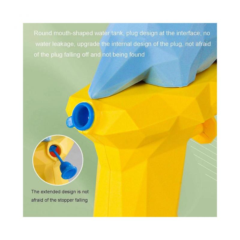 New 5PCS Water Guns Pool Toys Dinosaur Squirt Guns Summer Backyard Beach Games Toys