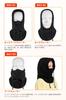 SooPii Hooded Neck Face Balaclava Insulated Fleece Warmth and Comfortable Balaclava Neck Cover for Outdoor and Snowboarding Warmer, Cover, [3-Way,