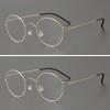 Denmark Design Small Round Glasses Frame Screwless Ultra Light Anti Blue Light Reading Glasses Retro Eyeglasses Men Korea Style