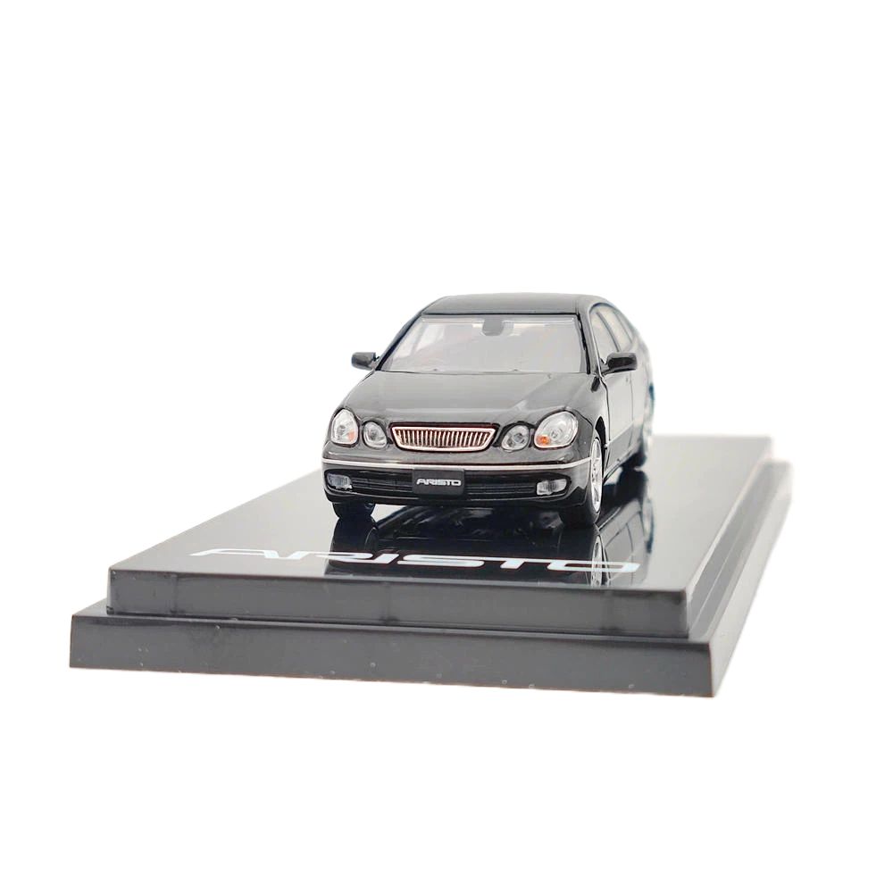 Hobby Japan 1/64 for ARISTO V300 VERTEX EDITION Black HJ641030ABK Diecast Model Car Miniature Collection Toy Vehicle Models