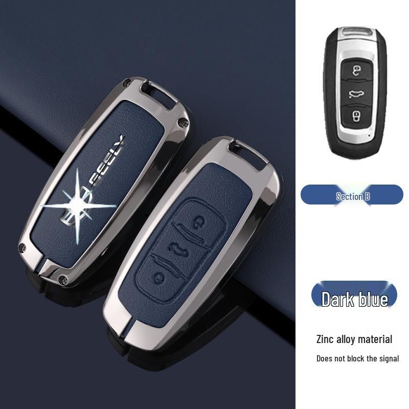 

Compatible Key Case for Geely Models: Borui, Xingyue L, Binrui, Bin Yue Cool, Boyue, Hao Yue, Emgrand, and GS Custom, Contact Customer Service