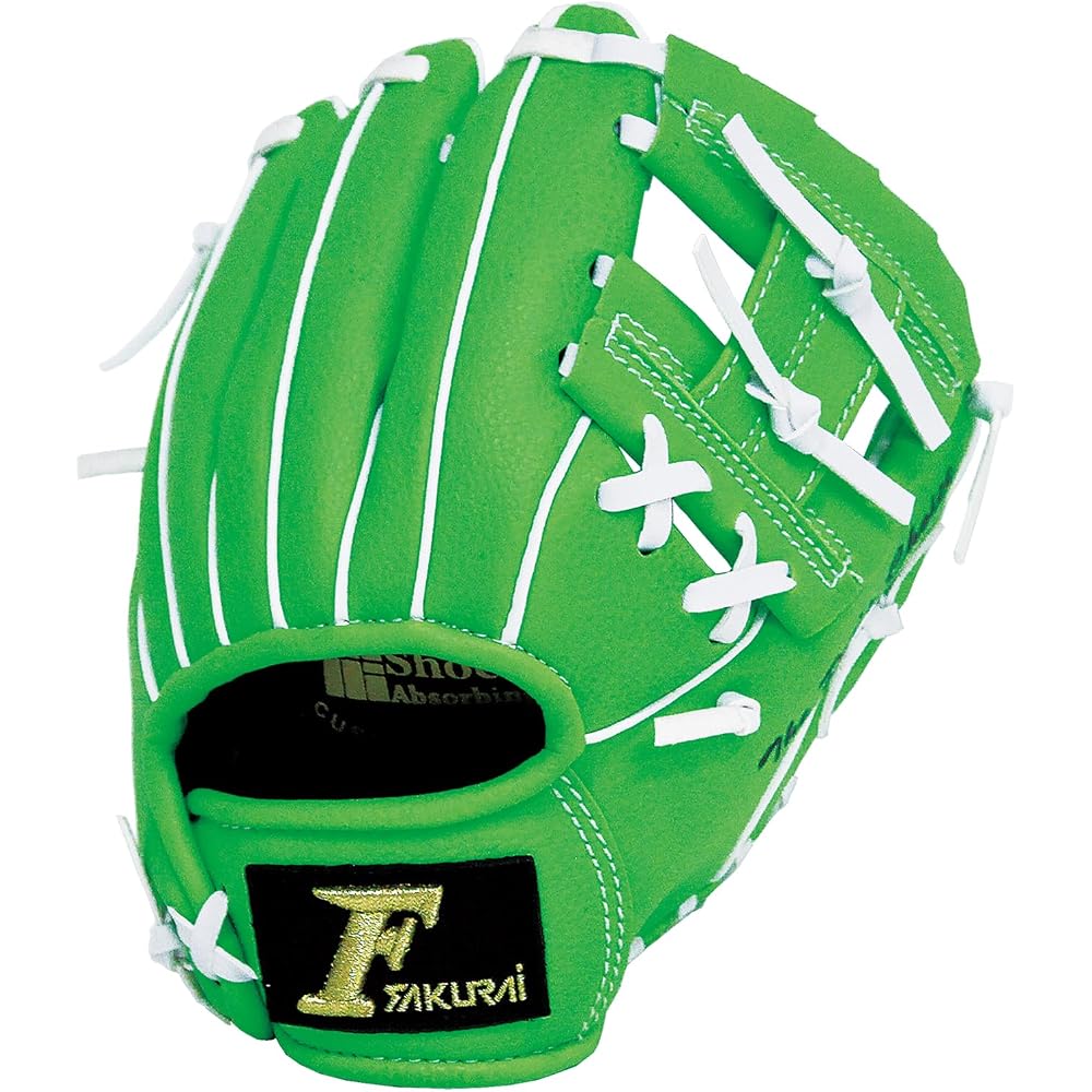 Sakurai Falcon FG-1008 Green Toddler Gloves for Ages 3-6 Height 100-120 cm