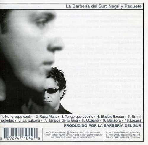 

CD LA BARBERIA DEL SUR - Negri Y Papuete 0927471042 WEA 2002 Germany Pop Used