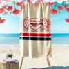 Arsenal F Print Beach Towel, Large Soft Quick Dry Towel for Beach Camping Swimming