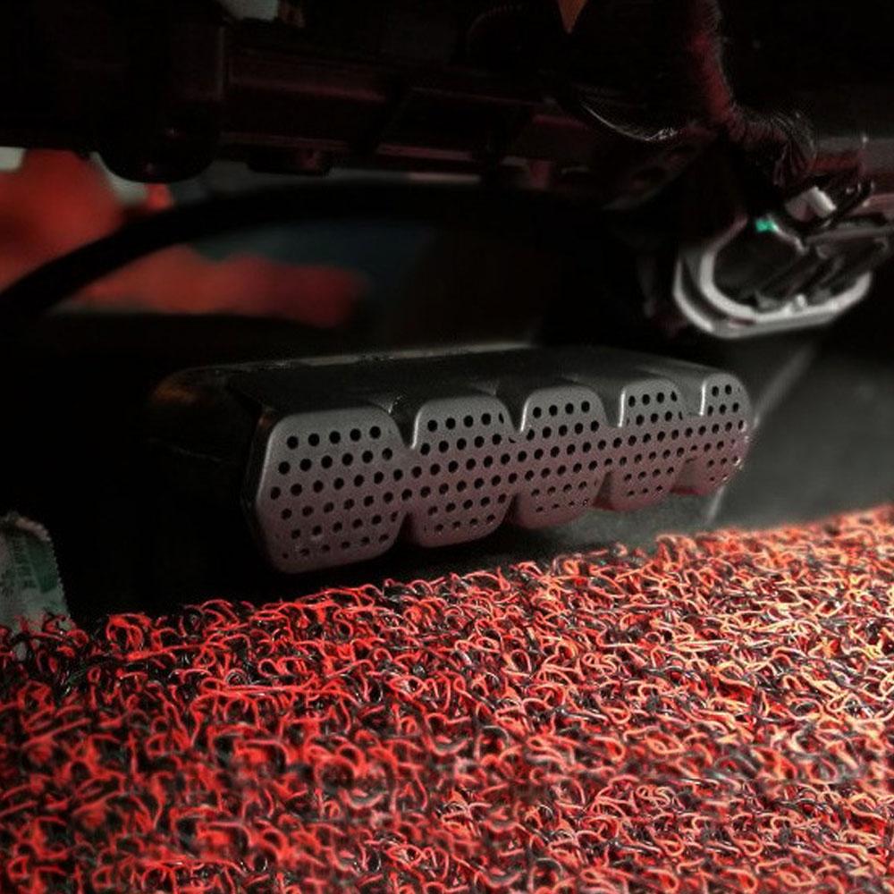 2Pcs Car Under Seat Air Vent Outlet Dust-proof for Ford Kuga Escape 2013 -2016 Air Conditioner Grille Trim Accessories