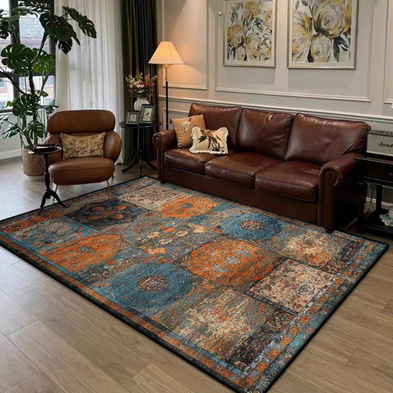 Bohemian Carpet 200x300 Non-slip Large Rugs Easy Cleaning Floor Mat for Living Room Bedroom Lounge Coffee Tables