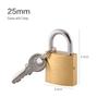 Vintage Copper Security Padlock - Universal Door Lock with Stainless Steel, Anti-Theft, Pure Copper, Chinese Style