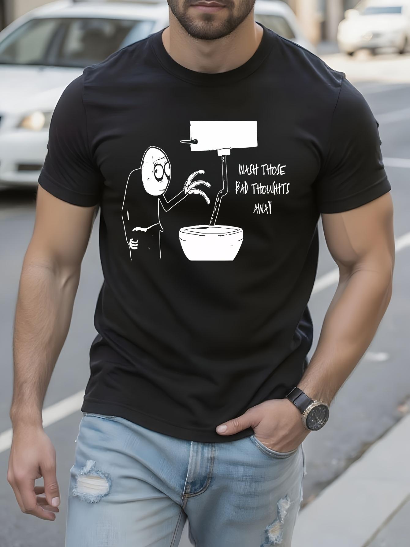 Funny Tshirt Funny Salad Fingers Graphic Tshirt - Black w... XL