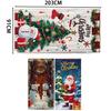 Christmas Door Banner Merry Christmas Decor for Home 2025 Xmas Hanging Wall Door Decor Navidad Noel Happy New Year Gift 2026