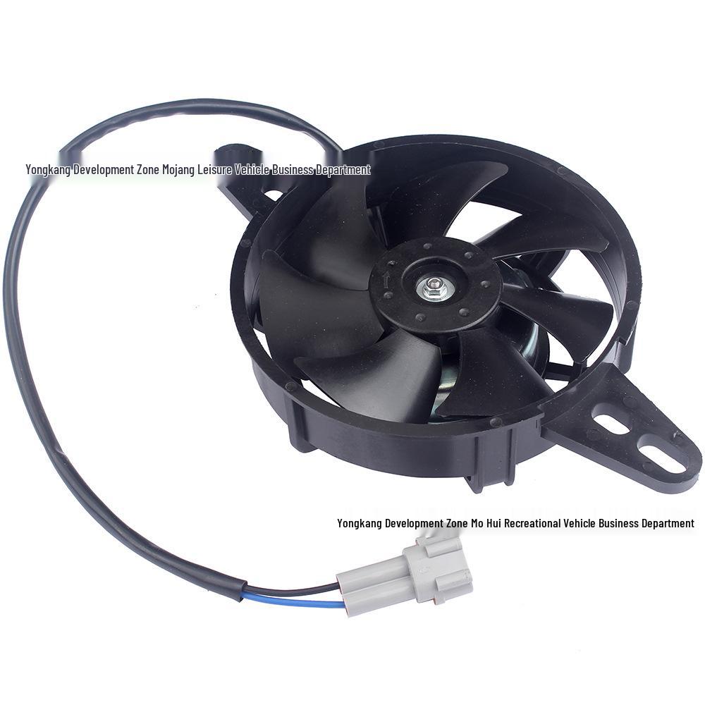 Off-road ATV Motorcycle Radiator Cooling Fan, 125-250CC Water-cooled Oil Cooler for Beach Buggy.