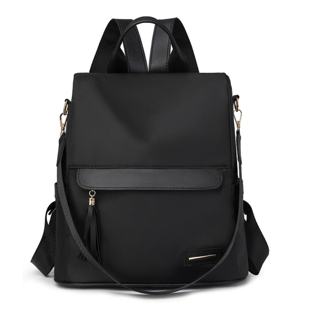 

Portable Large Capacity Travel Backpack Oxford Cloth Multi-Pocket Women Backpacks Anti Theft Casual Fashion Backpack чорний