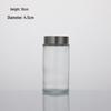 Bamboo Lid Glass Spice Jar with Flip-Top