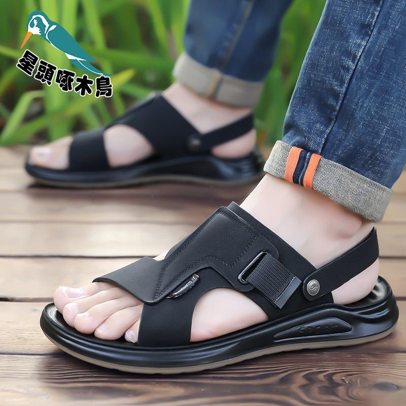 Sandals men's summer breathable 2025 new double wear outside wear driving men's cool slippers