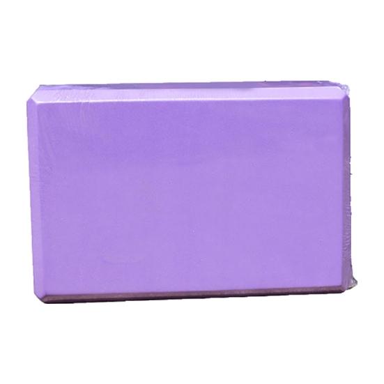 Yoga Block Stretching Aid EVA Brick Gym Pilates Workout Fitness Exercise Instrument