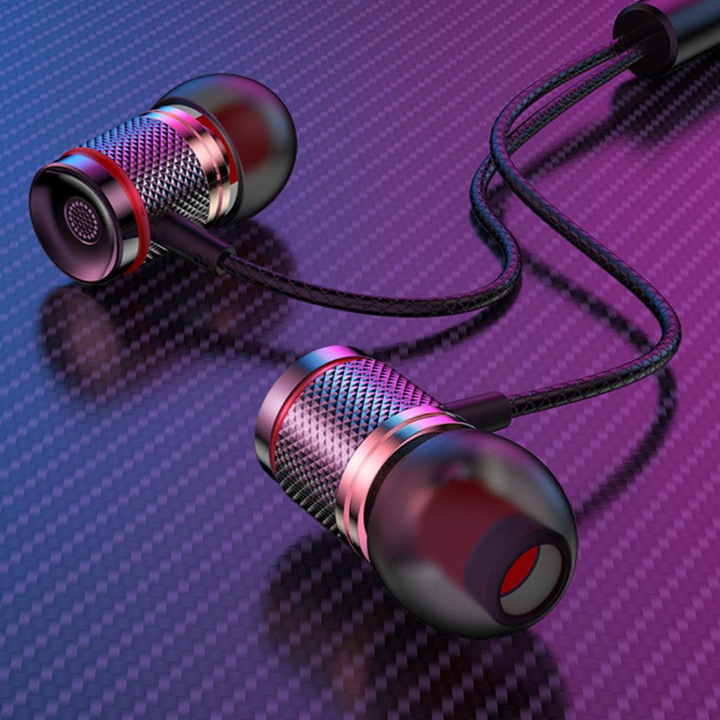 Wired Headphones HIFI Earhook Stereo Earphones Music Sport Entertainment Headset For Mobile for Smart Phones Gaming Sports