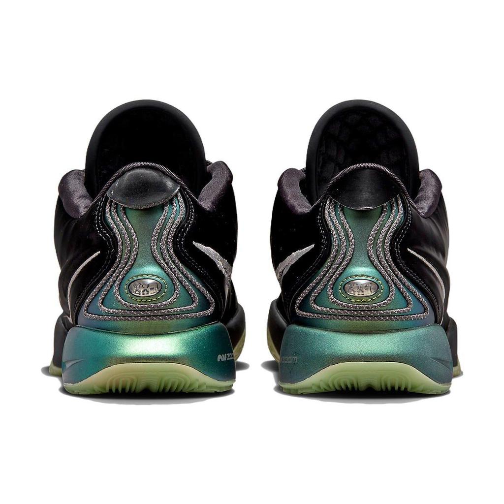 Nike LeBron 21 Tahitian Black Particle Grey Wolf Grey Pink Rise Men's Basketball Shoes FB2238-001