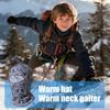 Children Neck Gaiter Elastic Breathable Soft Warmer Kids Ski Cover For Boy Girl Children Skiing Riding Bike Climbing Sport