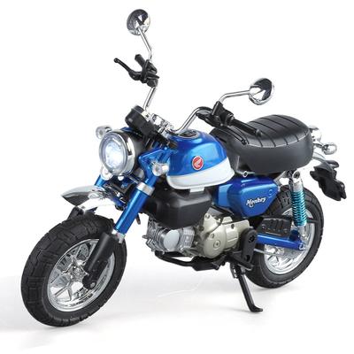 1/9 Honda Monkey 125 MINI Alloy Die Cast Motorcycle Model Toy Vehicle Collection Sound and Light Off Road Autocycle Toys Car