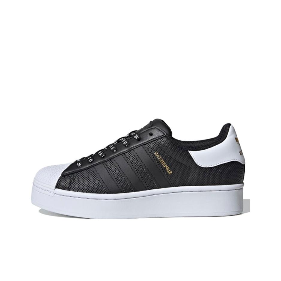 

кроссовки adidas originals Superstar Bold Wmns Skate shoes Female Black/White FV3442