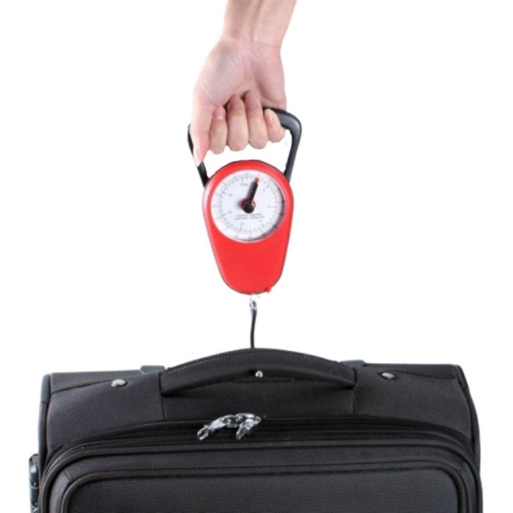 Compact Mini Hand Scale with Tape Measure Travel Weighing Scale Luggage Hanging Scale  Travel Use