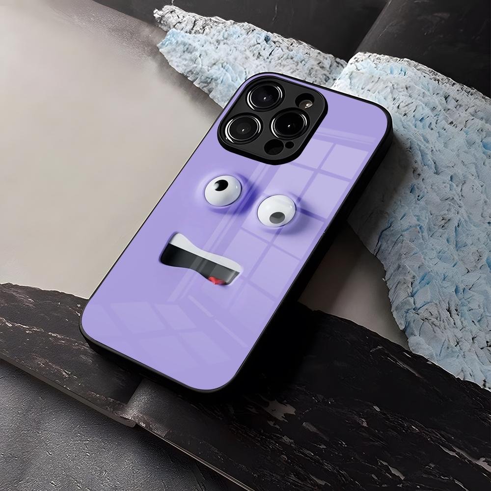 Funda de Teléfono Expresiva Vidrio Templado Para IPhone 16 13 14 12 15 11 Pro Max Plus Mini X XR SE2020 Coque