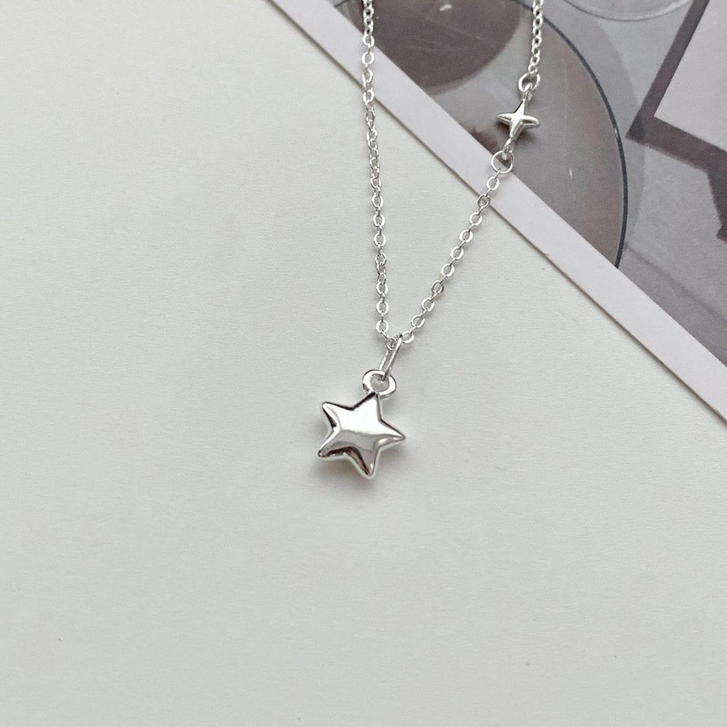 Versatile Five-Pointed Star Pendant Necklace for Women - Trendy, Simple, and Fashionable Clavicle Chain In Style