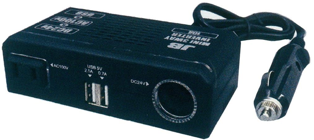 Japan Body Parts Truck Supplies Mini 3-Way Power Supply Inverter 24VJB012